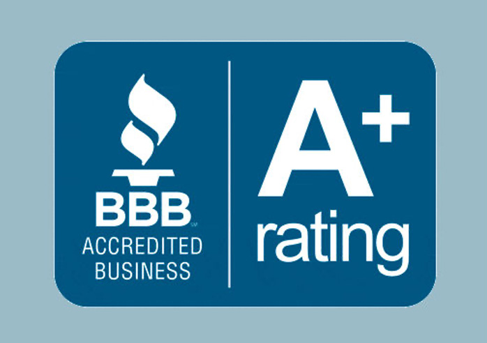 Image of the Better Business Bureau A+ rating