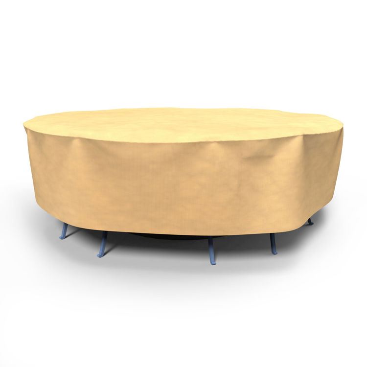 Picture of All-Seasons Round Patio Table & Chairs Combo Cover