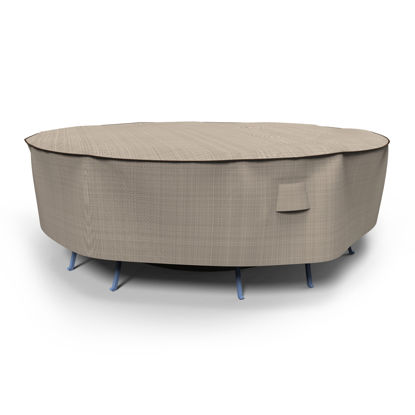 Picture of English Garden Round Patio Table & Chairs Combo Cover - Large