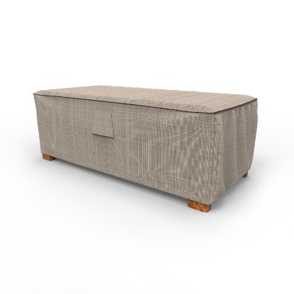 Picture of English Garden Slim Patio Ottoman Cover - Large
