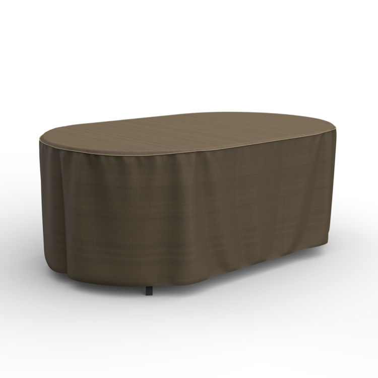 Picture of StormBlock™ Hillside Oval Patio Table Cover - Medium