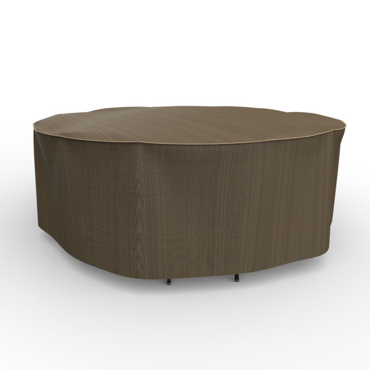 Picture of StormBlock™ Hillside Round Patio Table & Chairs Combo Cover - Medium