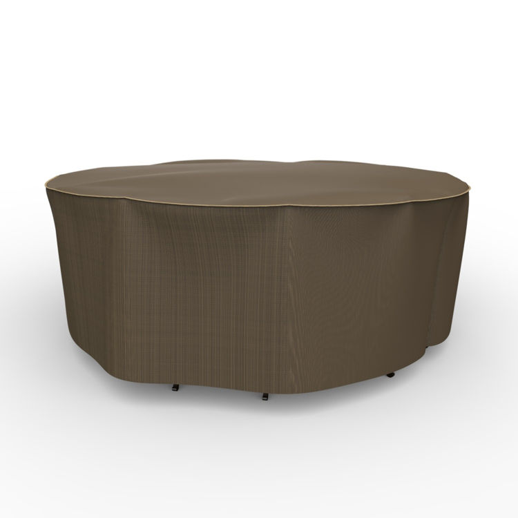 Picture of StormBlock™ Hillside Round Patio Table & Chairs Combo Cover - Large