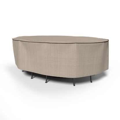 Picture of StormBlock™ Mojave Oval Patio Table & Chairs Combo Cover
