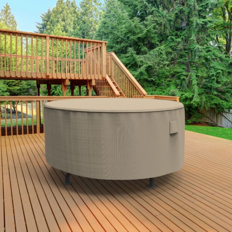 Picture of StormBlock™ Mojave Round Patio Table Cover - Small