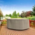 Picture of StormBlock™ Mojave Oval Patio Table & Chairs Combo Cover - Small