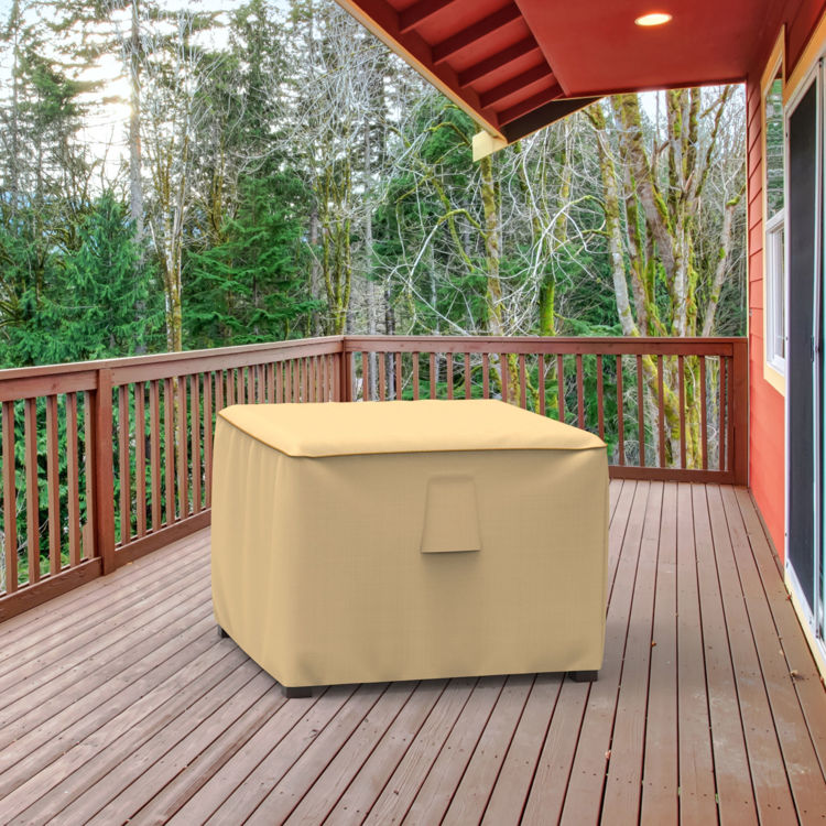 Picture of StormBlock™ Savanna Square Patio Table / Ottoman Cover - Large