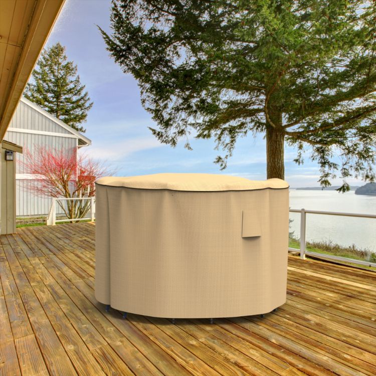 Picture of StormBlock™ Savanna Patio Bar Table & Chair Combo Cover