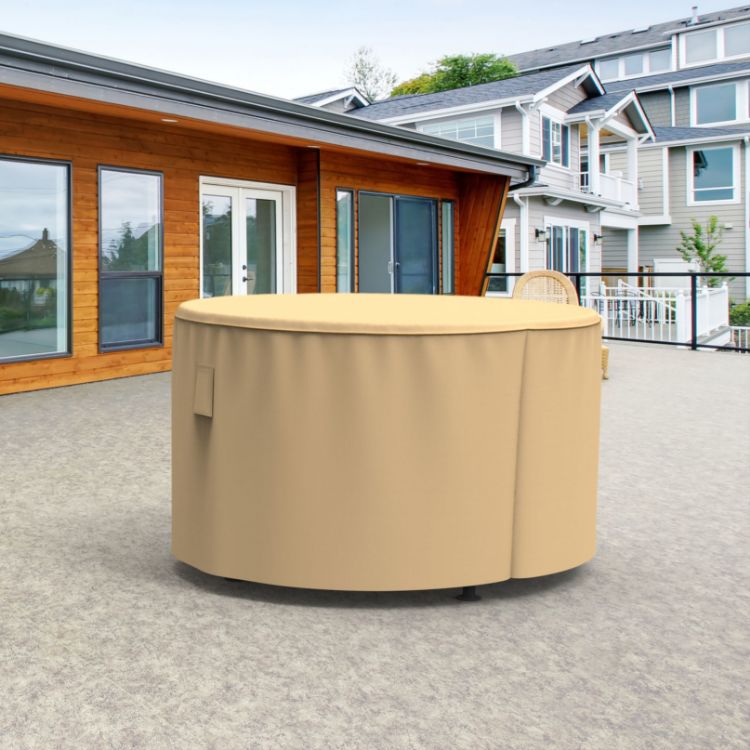 Picture of StormBlock™ Savanna Round Patio Table Cover - Large