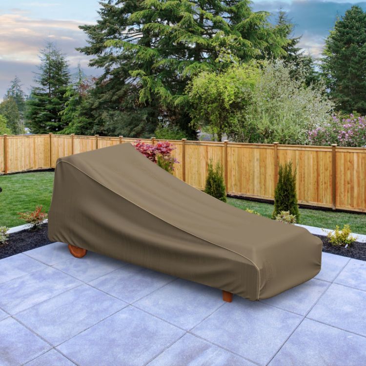 Picture of StormBlock™ Hillside Single Patio Chaise Cover - Medium