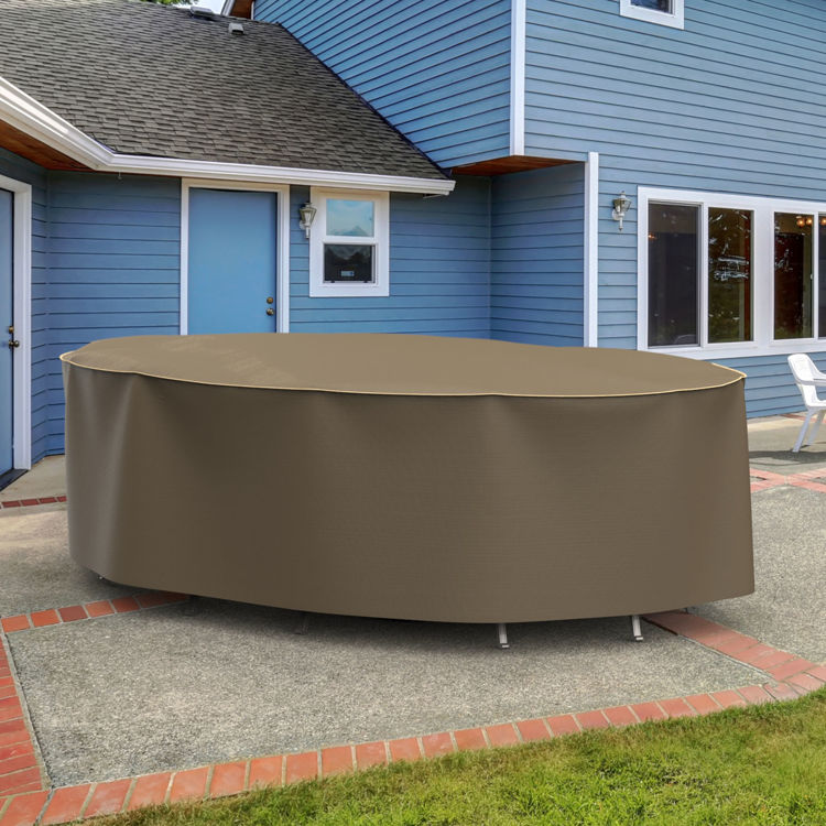Picture of StormBlock™ Hillside Oval Patio Table & Chairs Combo Cover - Extra Extra Large