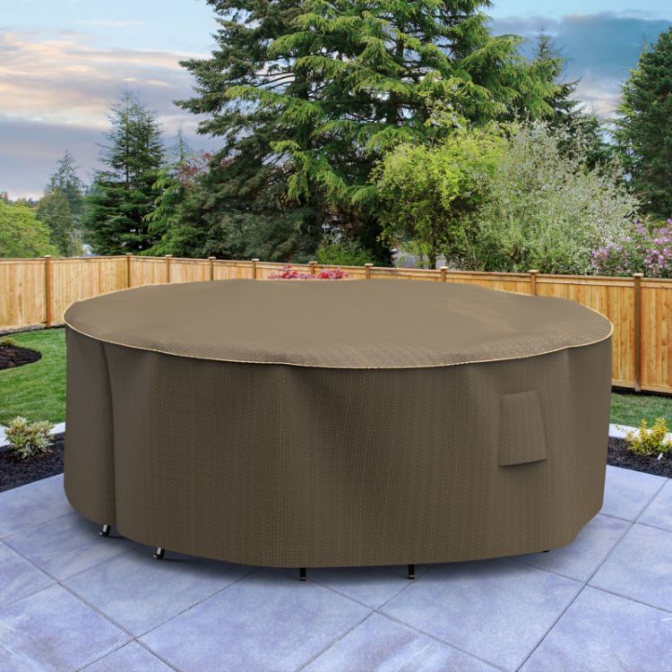 Picture of StormBlock™ Hillside Round Patio Table & Chairs Combo Cover