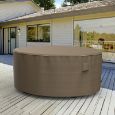 Picture of StormBlock™ Hillside Round Patio Table Cover - Extra Large