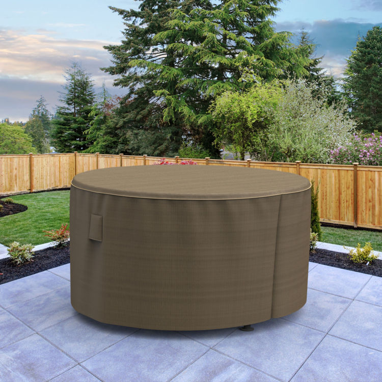 Picture of StormBlock™ Hillside Round Patio Table Cover - Medium