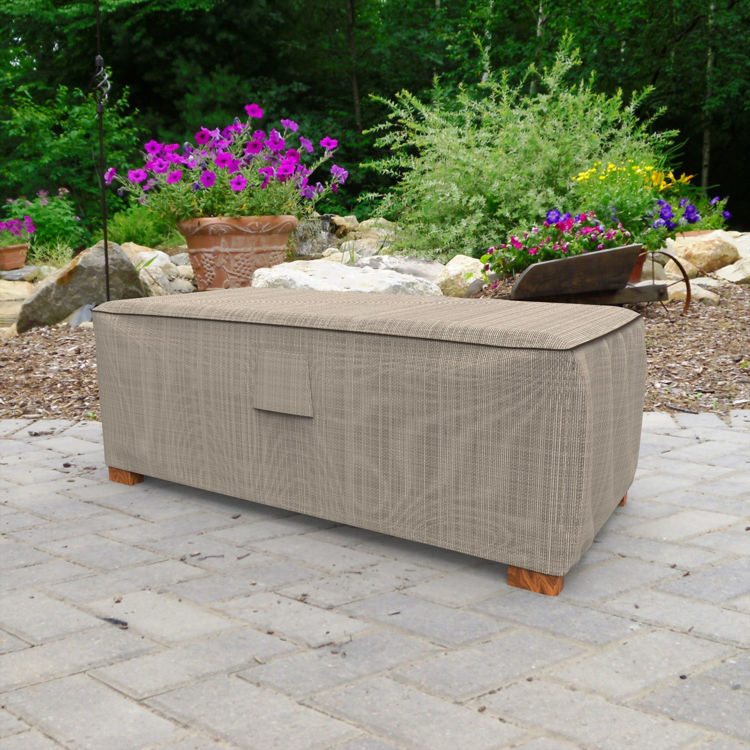 Picture of English Garden Patio Ottoman Cover