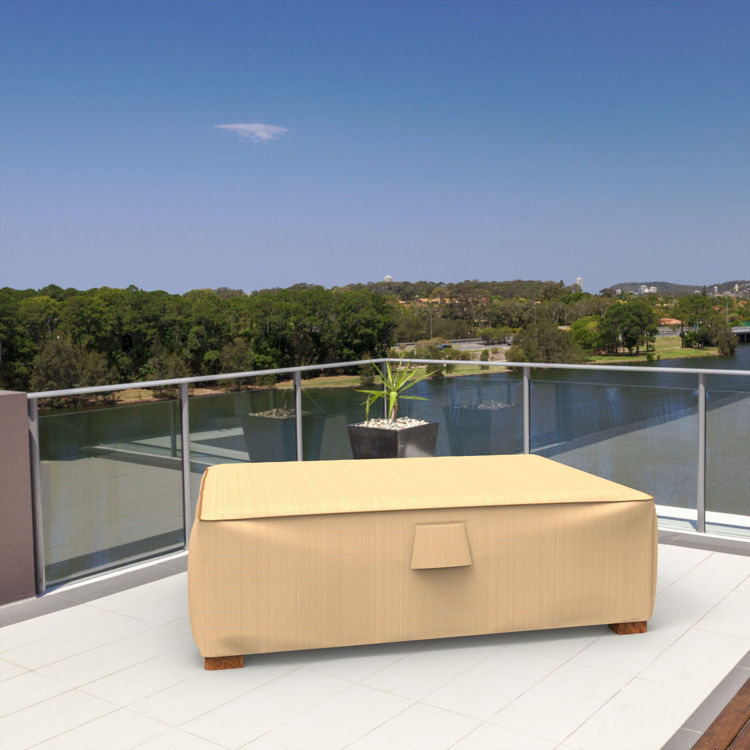 Picture of Sedona Patio Ottoman / Coffee Table Cover - Large