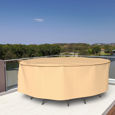 Picture of Sedona Oval Patio Table & Chairs Combo Cover - Small