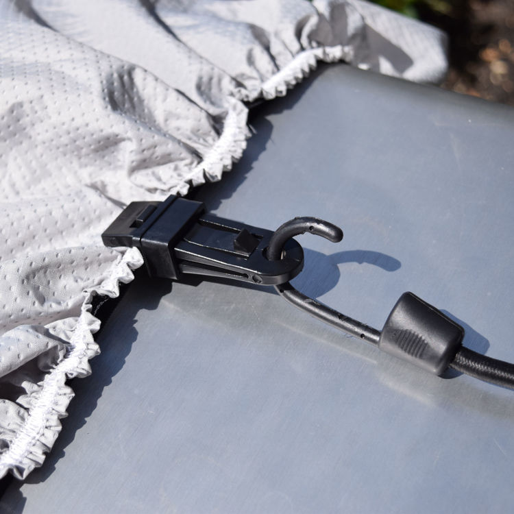 Picture of Complete 12" Gust Guard Kit - 2 Bungee's & 4 Clips