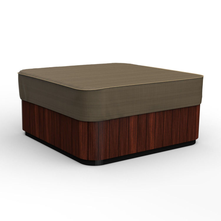 Picture of StormBlock™ Hillside Square Hot Tub Cover -  Medium