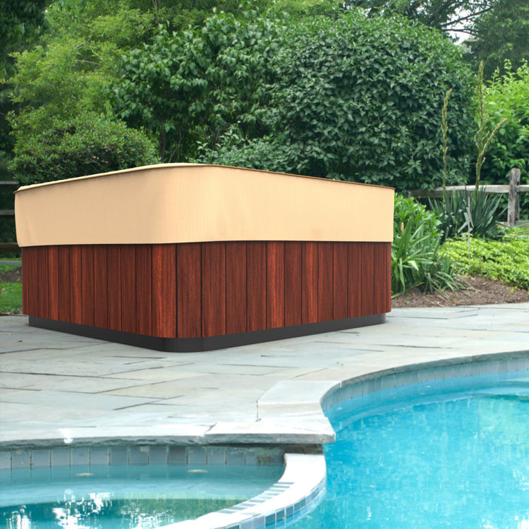 Picture of Sedona Square Hot Tub Cover -  Medium