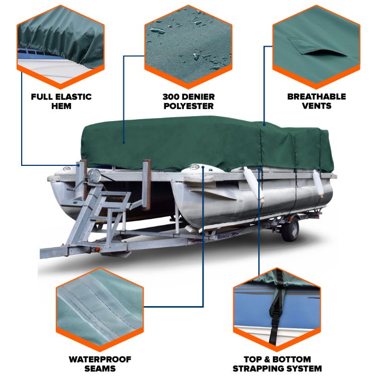 Picture of American Flagship Pontoon Cover