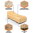 Picture of All-Seasons Double Patio Chaise Cover