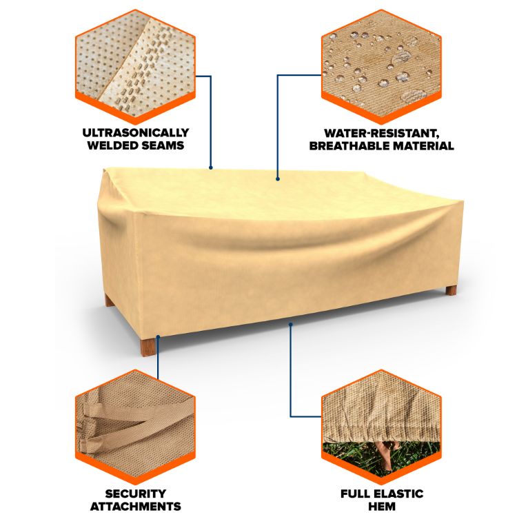 Picture of All-Seasons Patio Loveseat Cover - Large