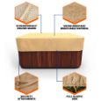 Picture of All-Seasons Square Hot Tub Cover - Medium
