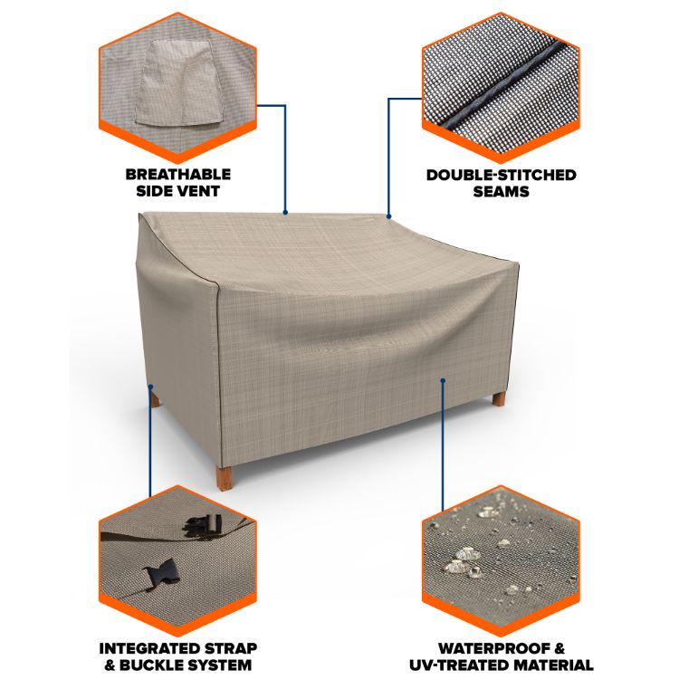 Picture of English Garden Patio Loveseat Cover - Small