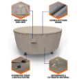 Picture of English Garden Round Patio Table Cover - Large