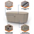 Picture of English Garden Oval Patio Table Cover
