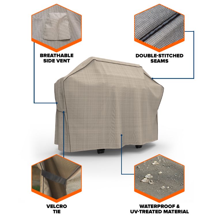 Picture of English Garden Waterproof BBQ Grill Cover - Large