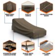 Picture of StormBlock™ Hillside Double Patio Chaise Cover