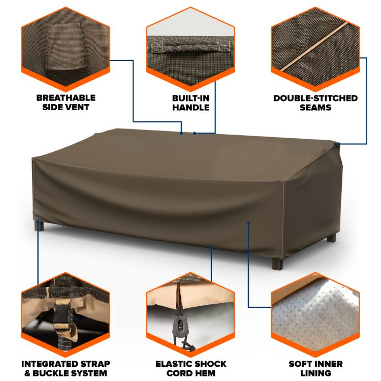 Picture of StormBlock™ Hillside Patio Sofa Cover - Small