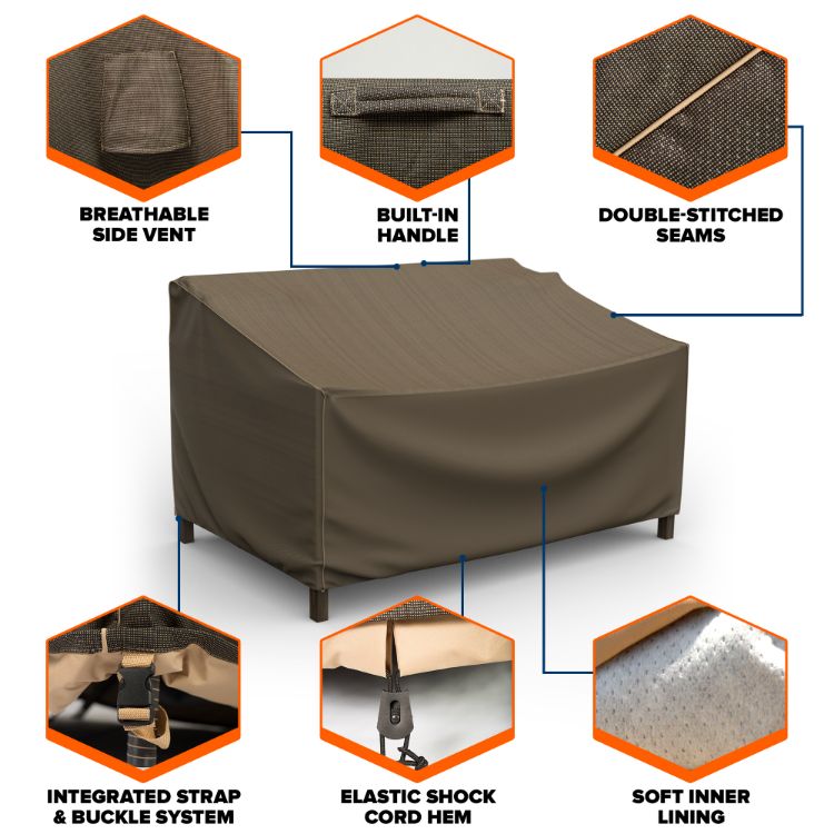 Picture of StormBlock™ Hillside Loveseat Cover - Small