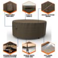 Picture of StormBlock™ Hillside Round Patio Table Cover - Extra Large