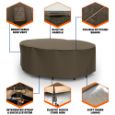 Picture of StormBlock™ Hillside Oval Patio Table & Chairs Combo Cover - Extra Extra Large