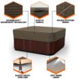 Picture of StormBlock™ Hillside Square Hot Tub Cover