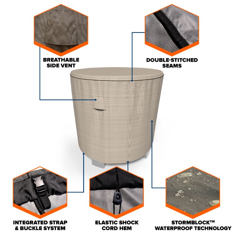 Picture of StormBlock™ Mojave Patio Bar Table Cover