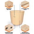 Picture of Sedona Patio Bar Table Cover