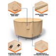 Picture of Sedona Patio Bar Table & Chair Combo Cover