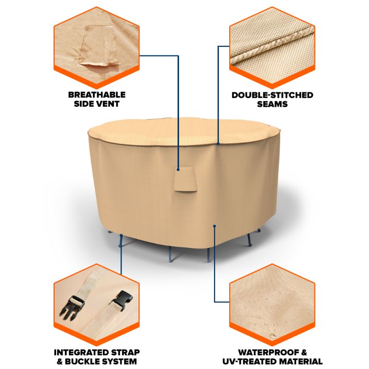 Picture of Sedona Patio Bar Table & Chair Combo Cover