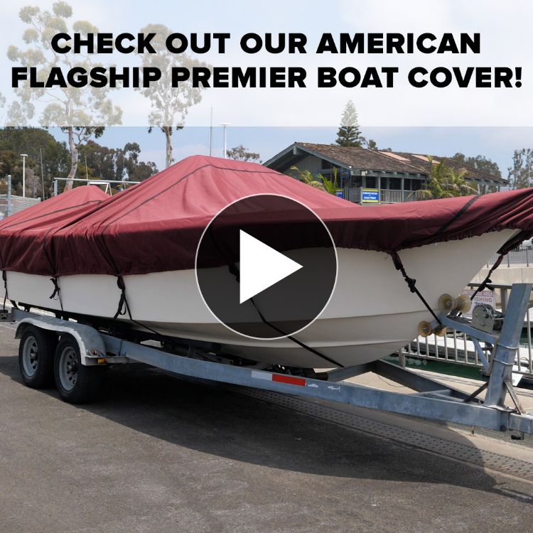 Picture of American Flagship Premier Boat Cover