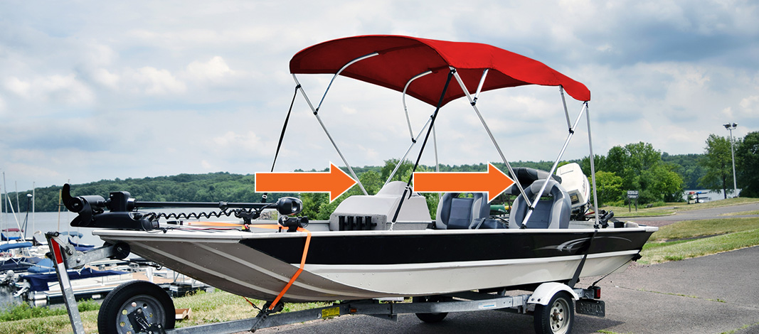 thumbnail image 2 of Northstar Replacement Bimini Top - 10 Feet Long - 5 Year Warranty - Made In USA 2 of 6