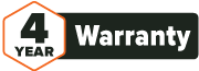 4 Year Warranty