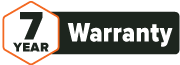 7 Year Warranty